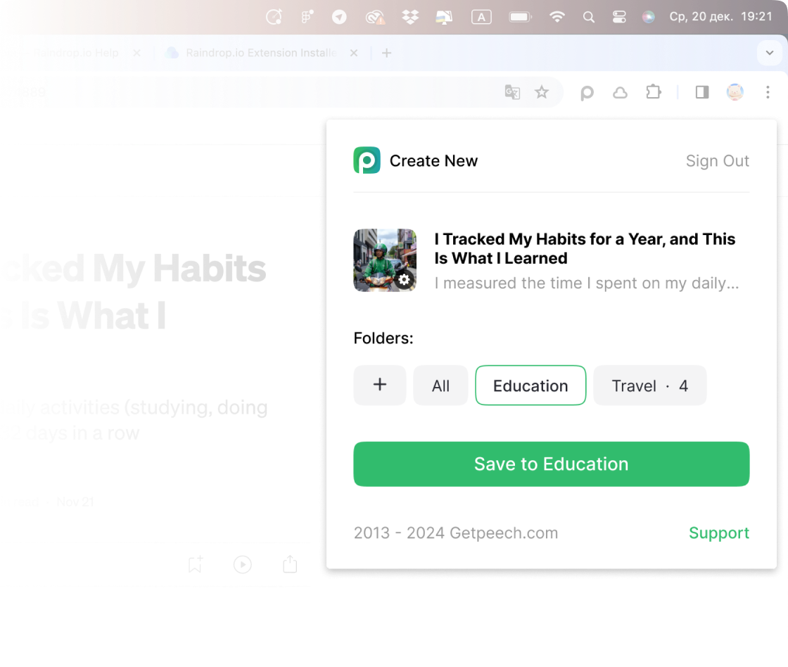 TexttoSpeech Chrome Extension Peech